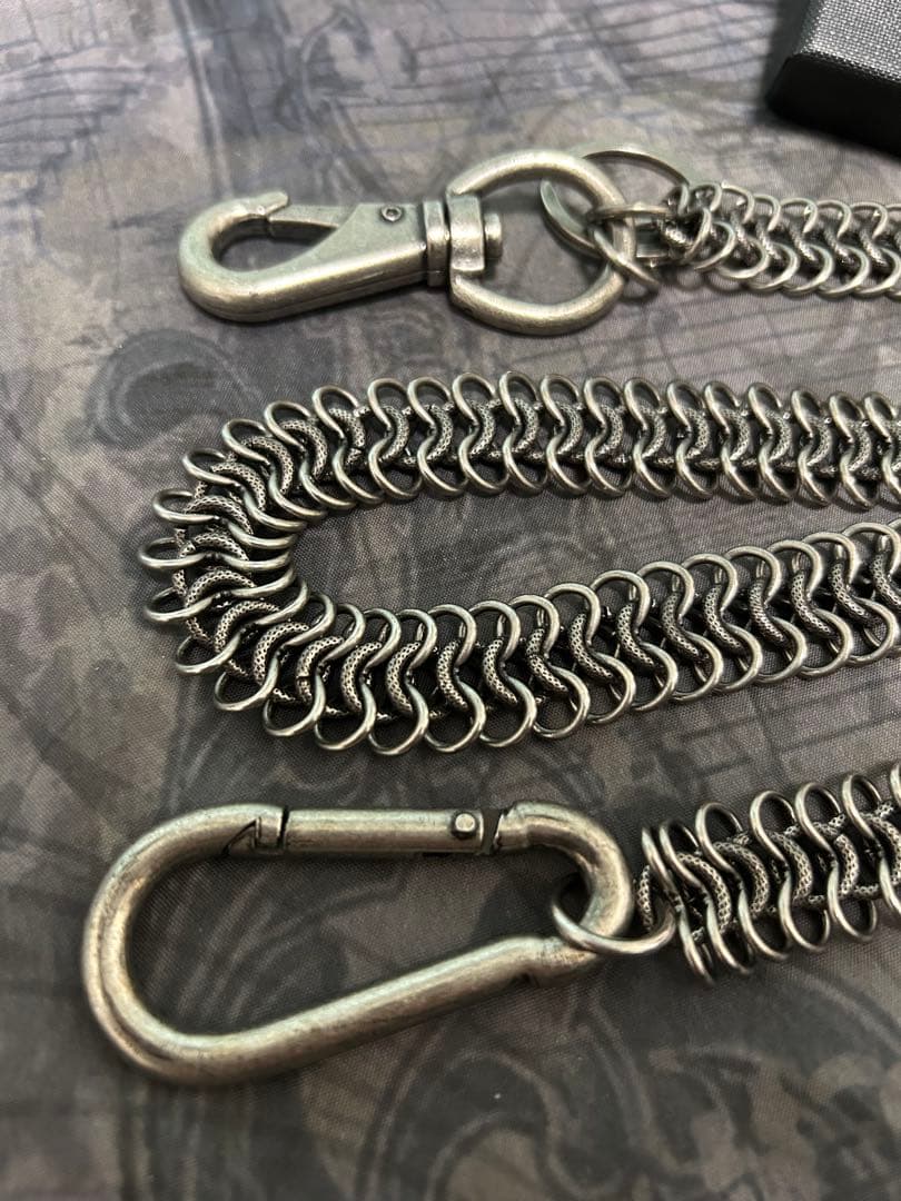 rosen kreuz ウォレットチェーン シルバー 65cm - メルカリ