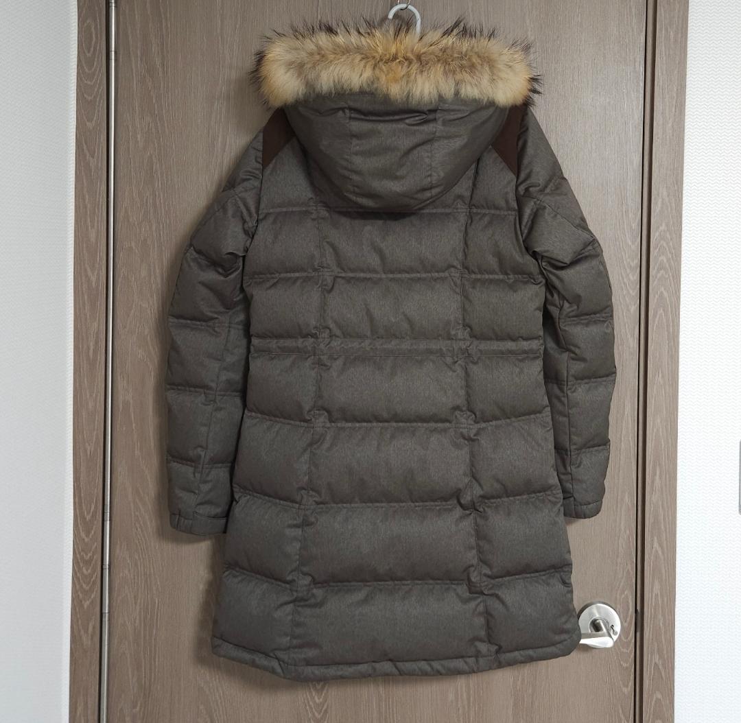 モンベル ラクーンファー ダウンコート レディース S - メルカリ