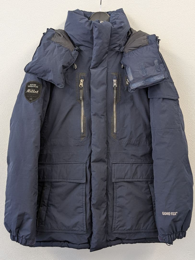 ☆値下げ☆【MILLER】ミレー GORE-TEX ネイビー ダウンジャケット MILLET（ミレー） アウトレット公式 ダウン ジャケット メンズ