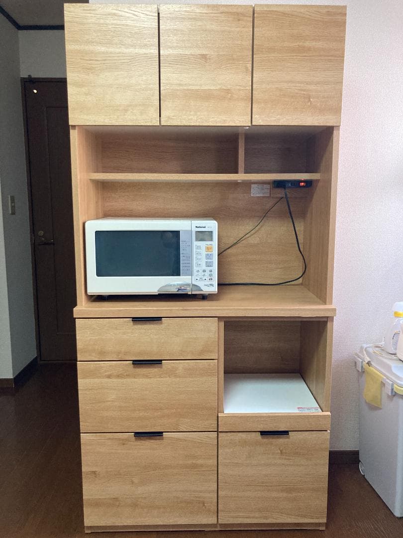 【4/5～発送】キッチンボード(エトナ90KB LBR)【ニトリ】 ニトリ（NITORI） キッチンボード(エトナ90KB LBR) ニトリ期間限定：4