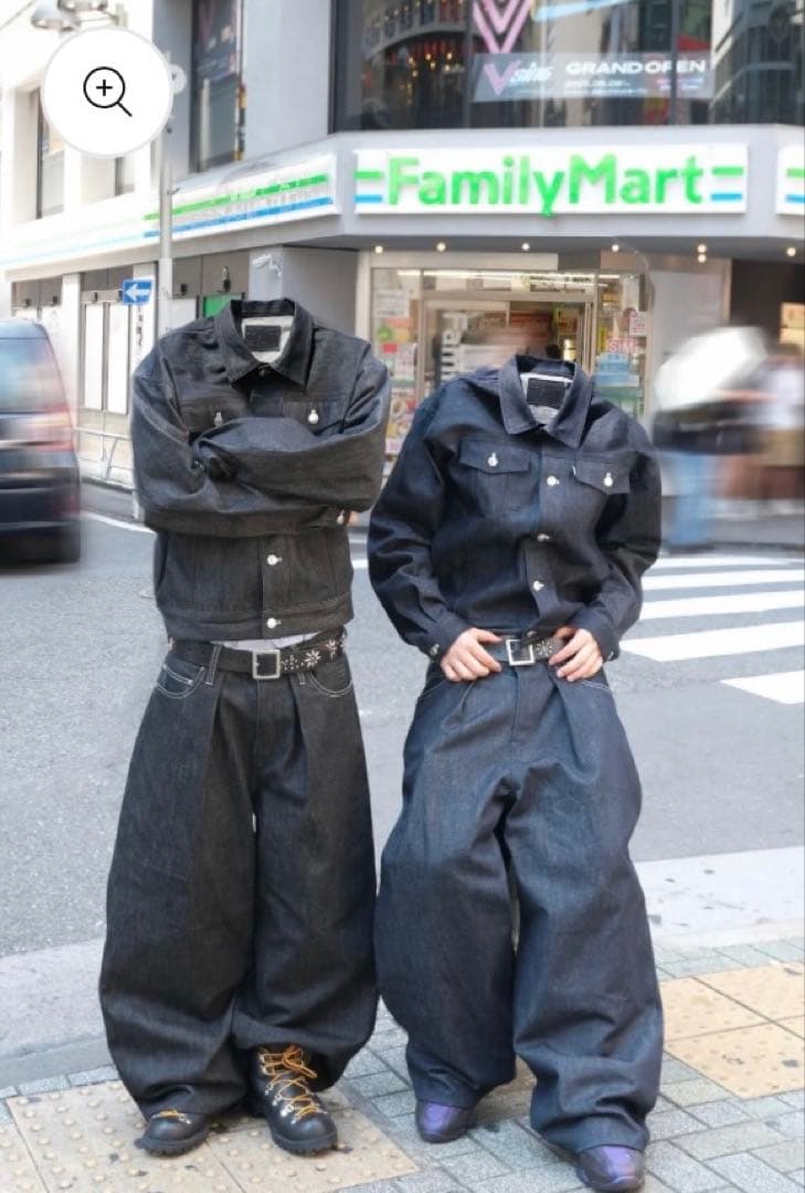 BELVET Classic Rigid Tuck pants ダークデニム Classic Rigid Tuck pants – BELVET