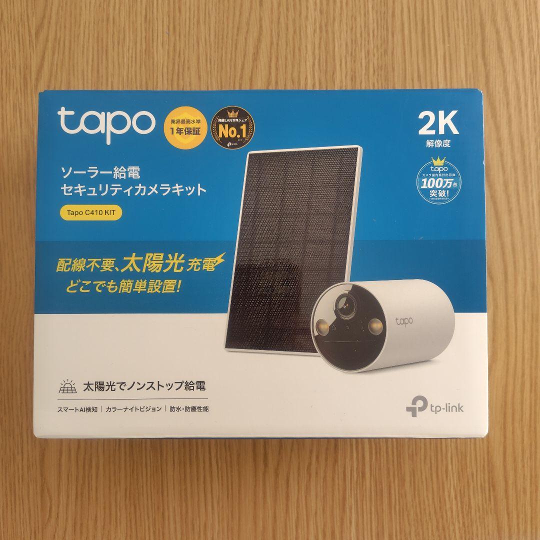 ヒ*ん様 Tapo C410 KIT セキュリティカメラ☆取付金具＆防犯ステッカ Tapo C410 KIT | Solar-Powered Security Camera Kit | TP-Link United