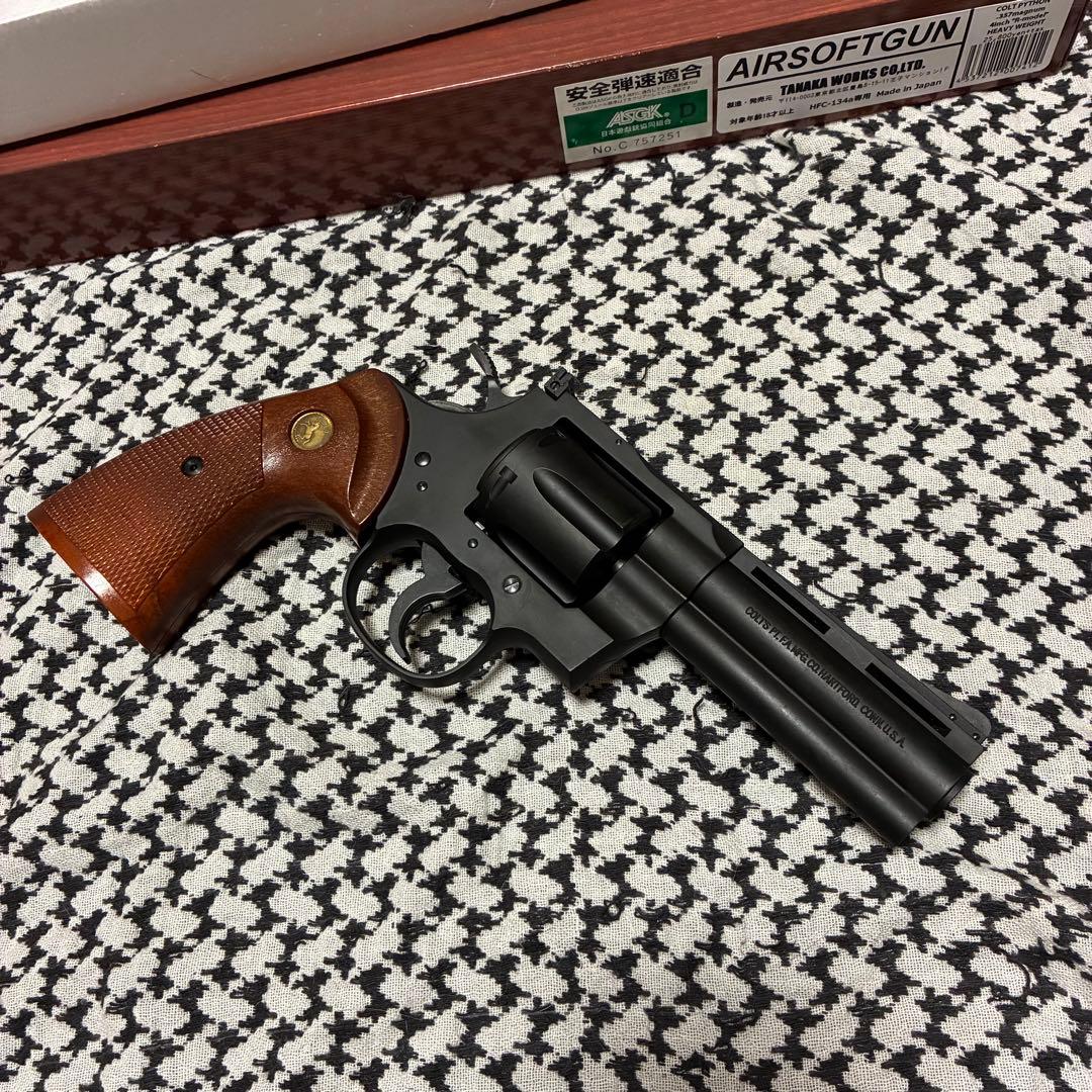 村*平様 タナカ コルト パイソン 4インチ HW R-MODEL Python