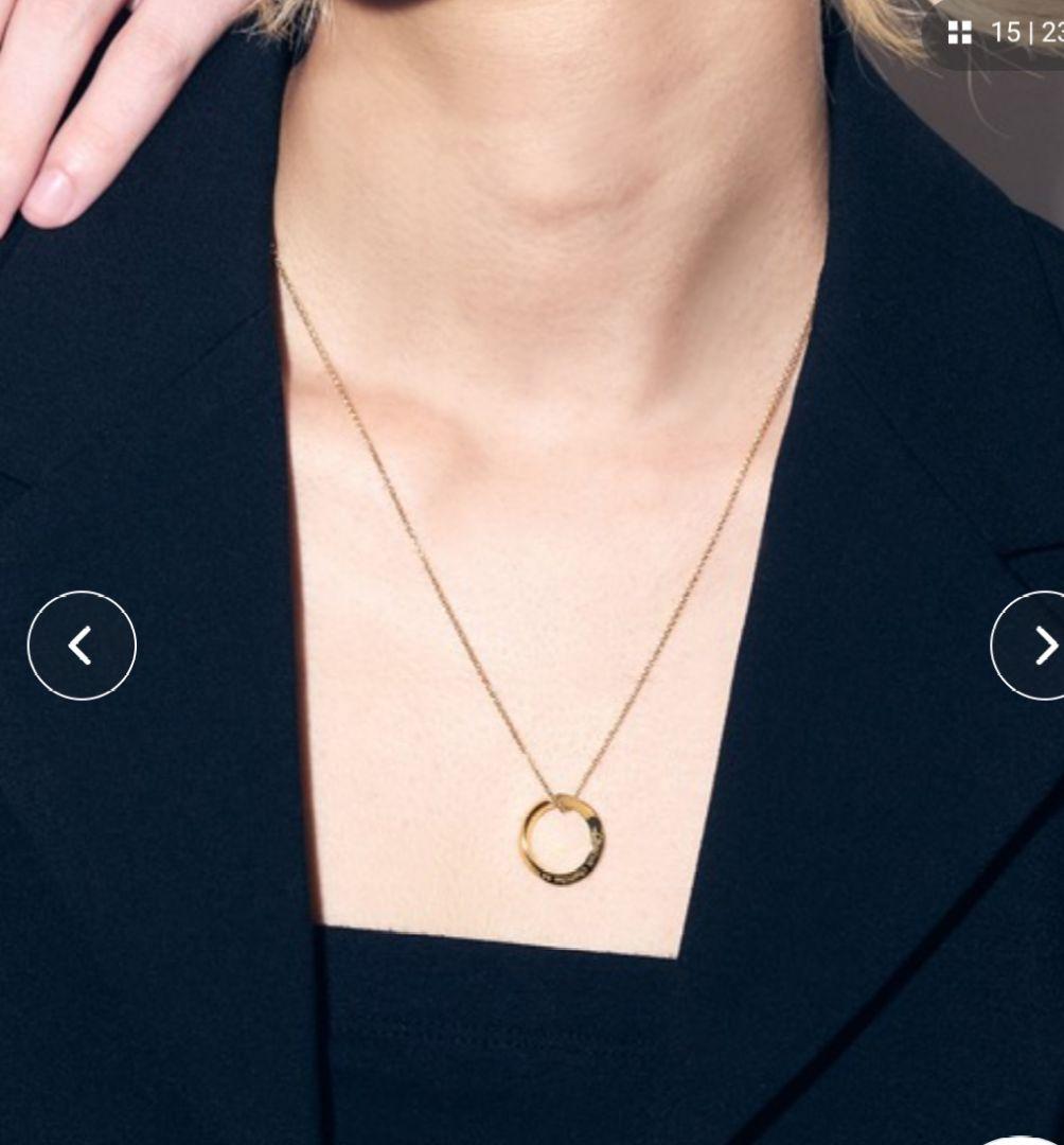 Jouete 】ジュピター リング ネックレス ゴールド リング型 サークル