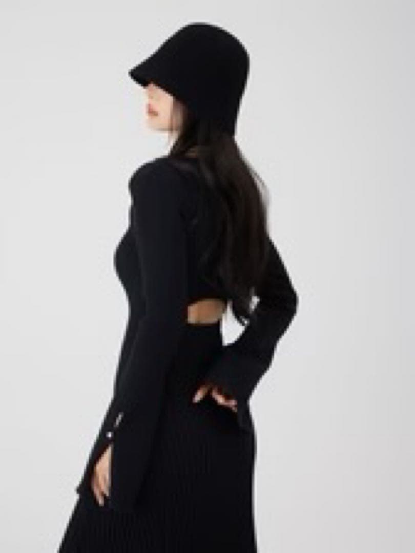 新品未使用 EIMY ISTOIRE リブニットロングワンピース - メルカリ