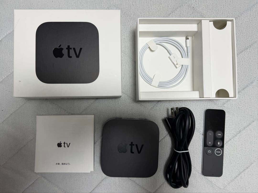 Apple TV 4K 32GB UHD対応 MQD22J/A A1842 Apple Apple TV 4K MQD22J/A A1842 32GB TV OS16.2 A10X Fusion