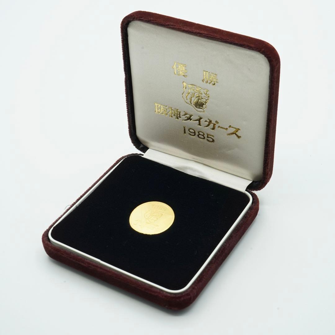 阪神タイガース 1985年 優勝 記念メダル 純金 - メルカリ