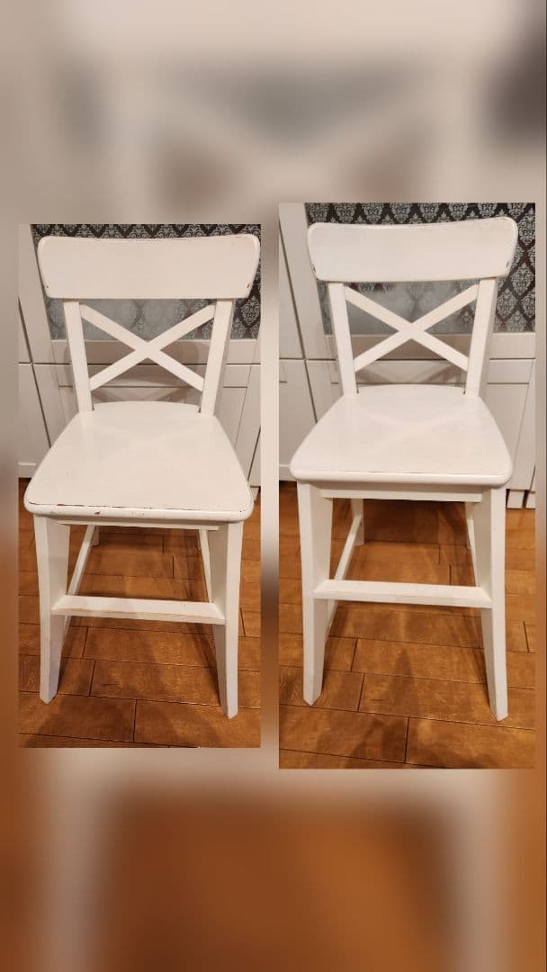 イケア インゴルフ ingolf 子供椅子 2脚セット - メルカリ