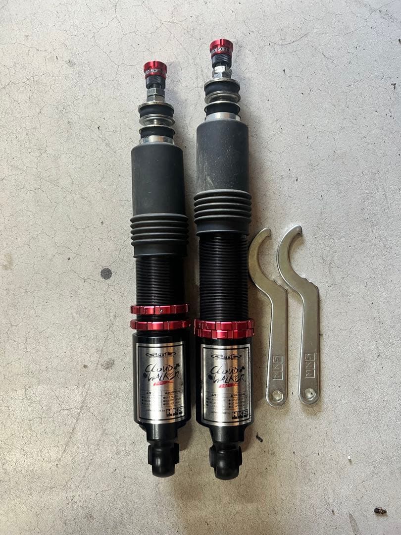 ハイエース　フロントショックアブソーバー　Genb 玄武 HKS ハイエース用 Genb×HKS 「CLOUD WALKER」ハイパフォーマンス ショック