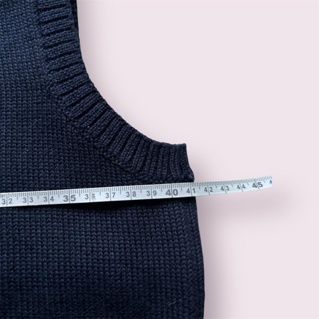 ポロラルフローレン ニットベスト 160 ネイビー 新品未使用 - メルカリ