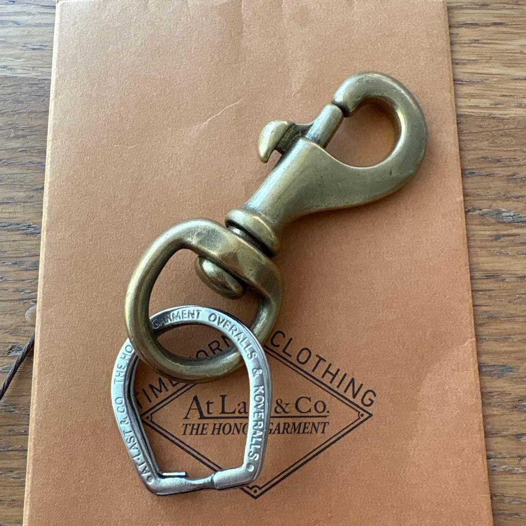 At Last & Co. キーホルダー At Last & Co 'KEY RING'キーリング キーホルダー フック ATLAST&CO