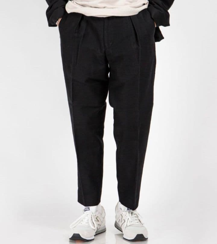 マーカウェア ペグトップ オーガニックコットン シルクモールスキン