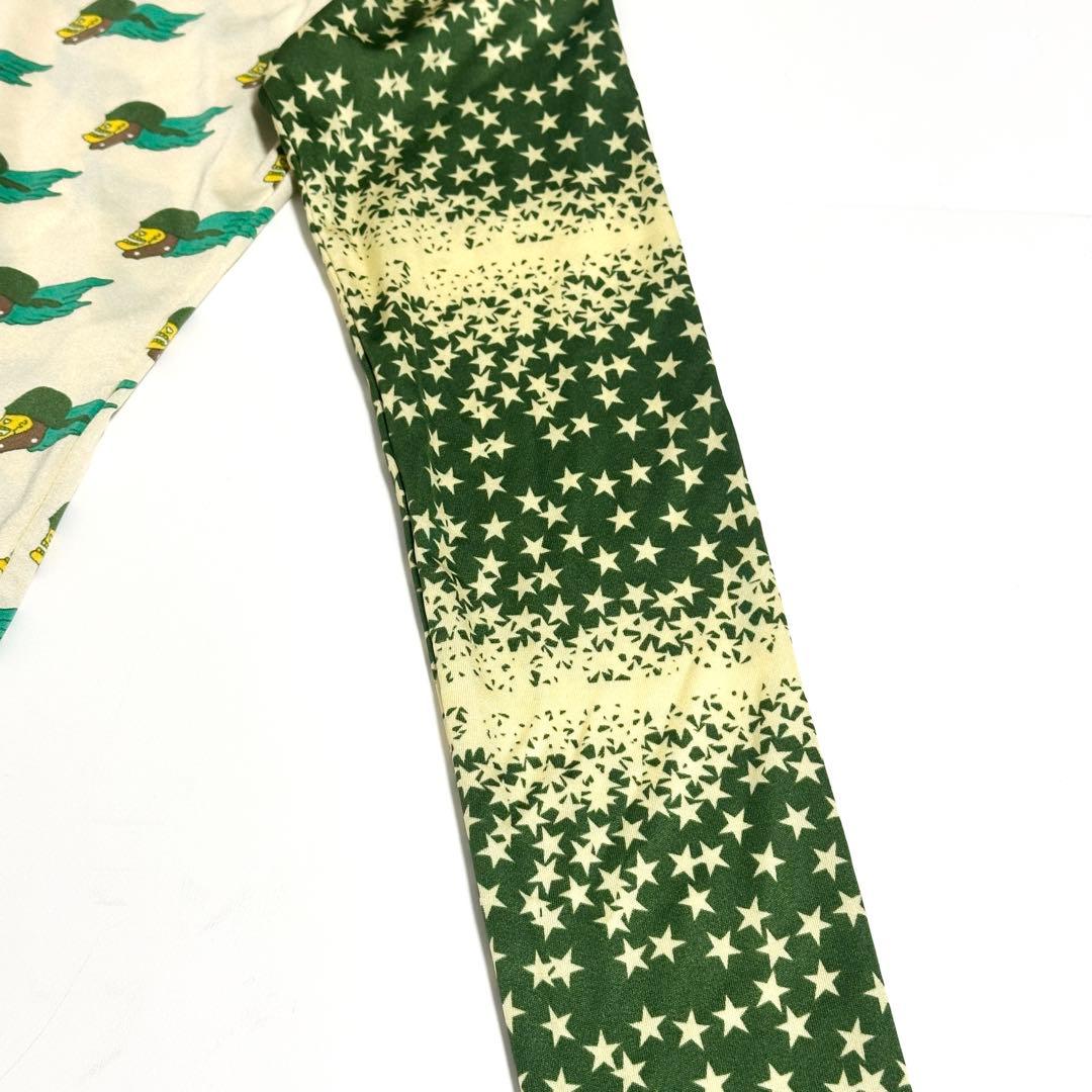 Hysterics アーカイブ 星柄 長袖 カットソー Y2K 総柄 Hysterics 総柄