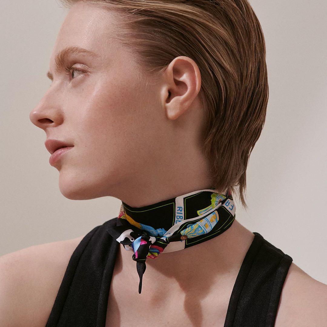 新品❗️エルメス　ツイリー　Twilly 《ファニー・アイスクリーム》