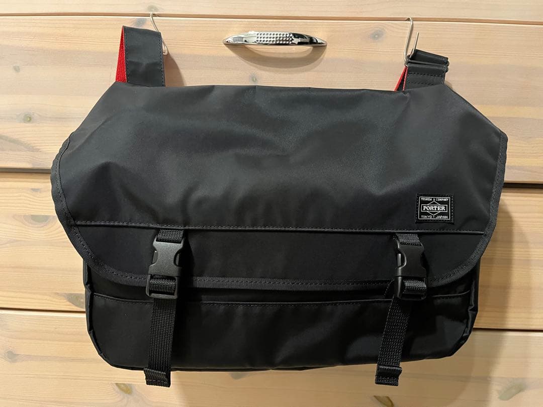 【美品】 ポーター 吉田カバンILSコラボ　ショルダーバッグ　ブラック　黒 Yahoo!オークション -「ポーター ils」(吉田カバン、ヘッドポーター