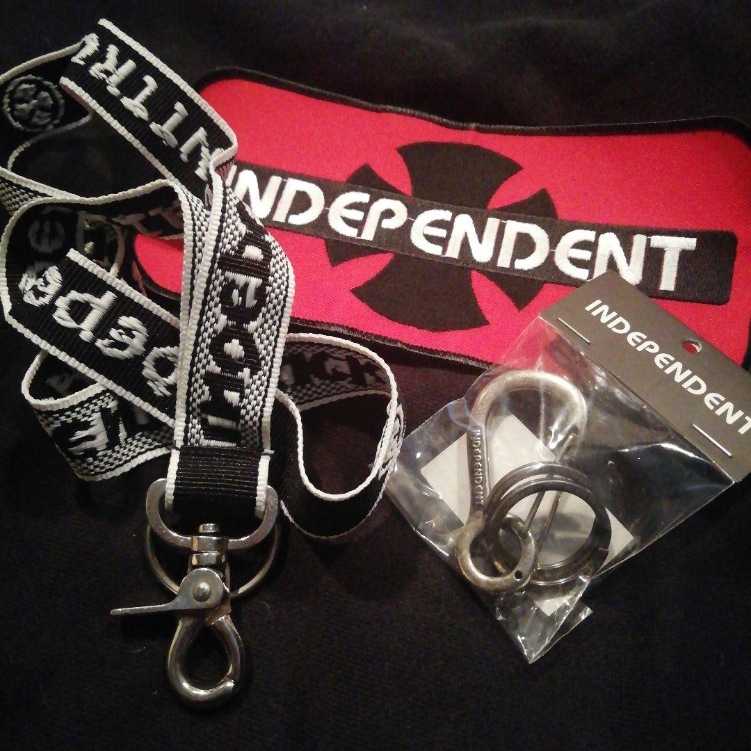 インディペンデント Independent キーホルダー ネックレス ワッペン