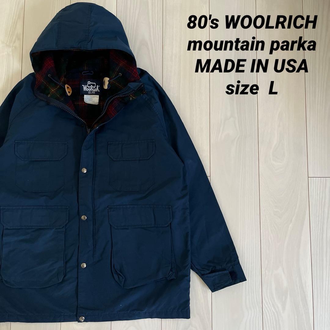 80's WOOLRICH mountain parka ウールリッチ 古着 1970-80s woolrich Mountain Parka / 1970-80年代 ウールリッチ