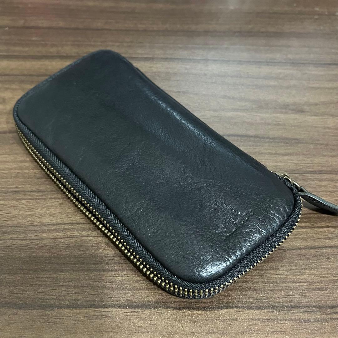 美品 &Liebe ジップペンケース ブラック アンドリーベ - メルカリ