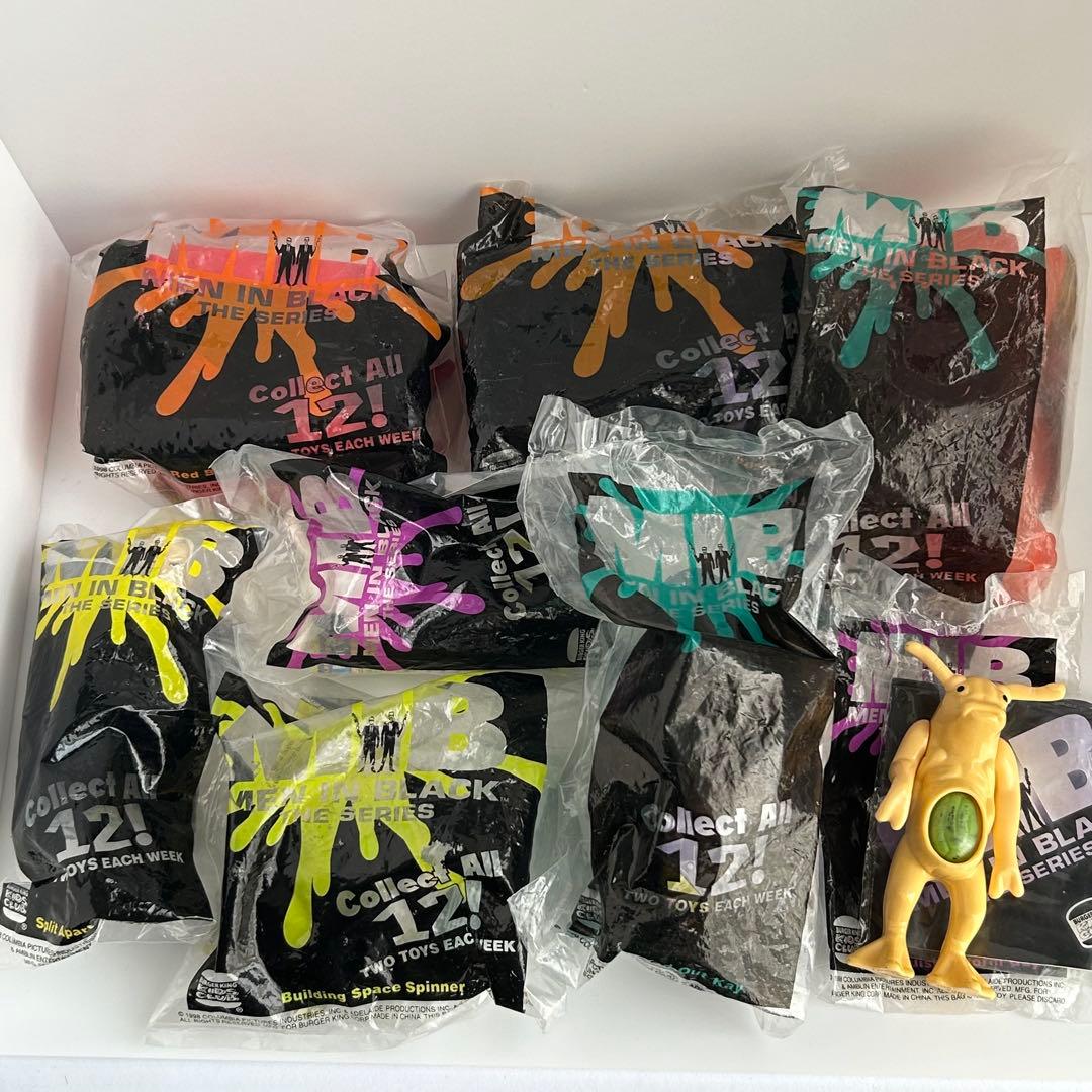 バーガーキング　メンインブラック　MIB 未開封7個+開封済み1個 バーガーキング メンインブラック MIB 未開封7個+開封済み1個 - メルカリ