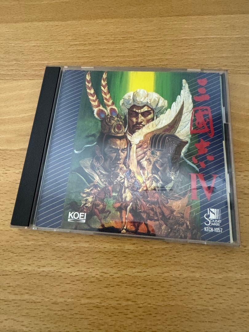 KOEI 三国志V IV 2枚 サウンドトラック KECH-1095 三國志 三国志