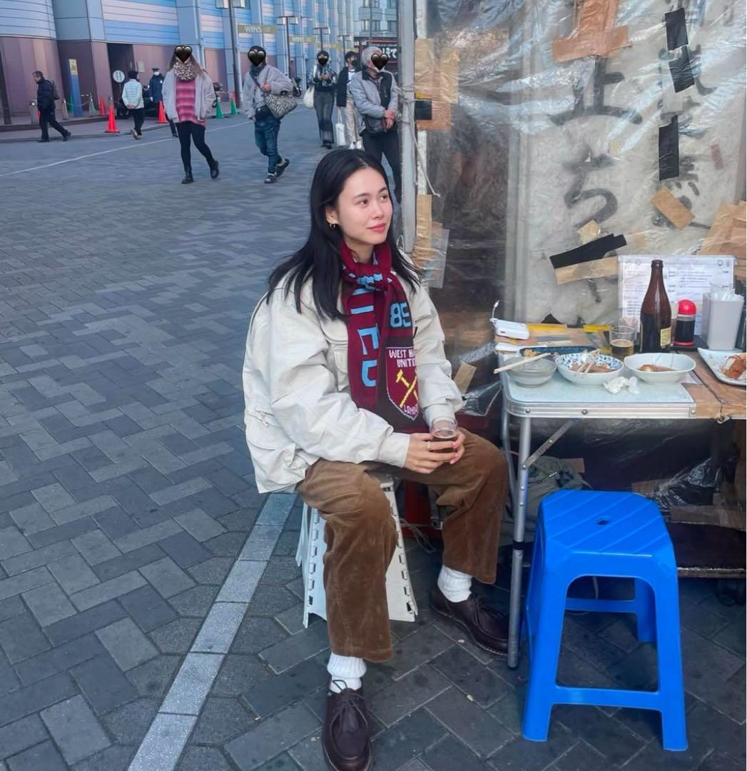 ウエストハム サッカーマフラー 田中シェンWest Ham United - メルカリ