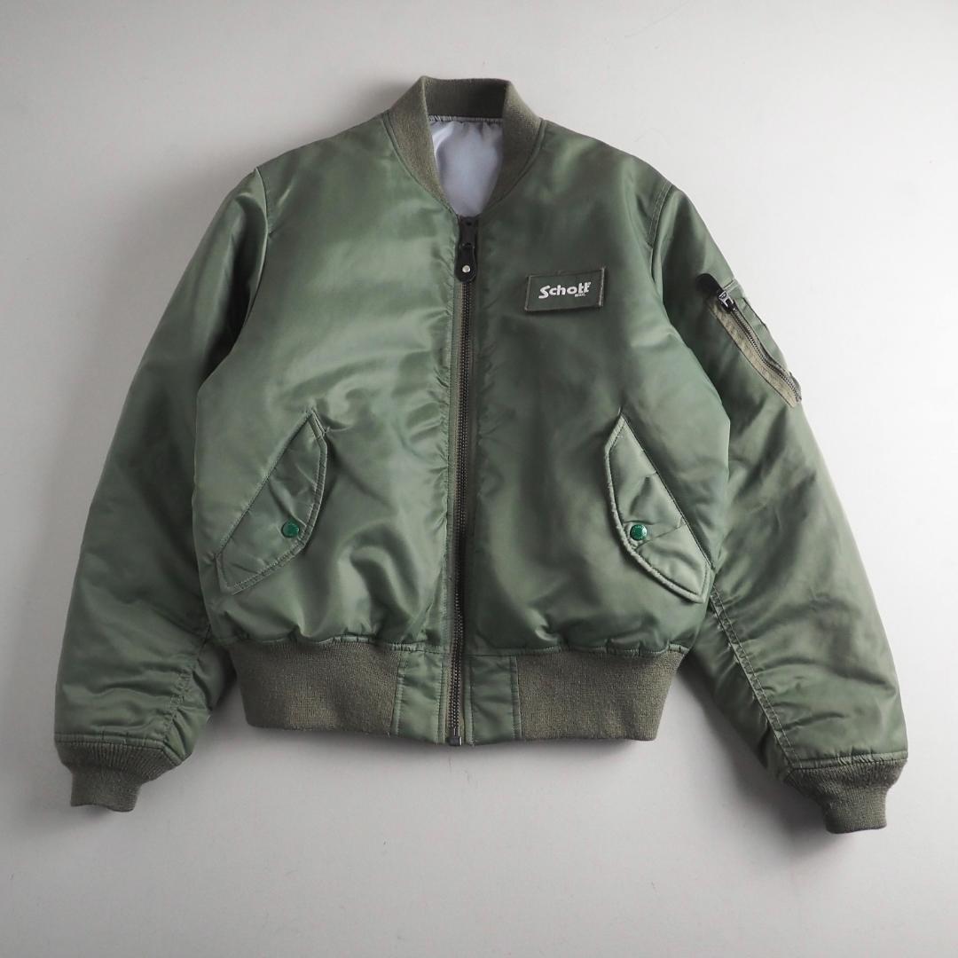 Schott フライトジャケット MA-1 リバーシブル 美品 - メルカリ