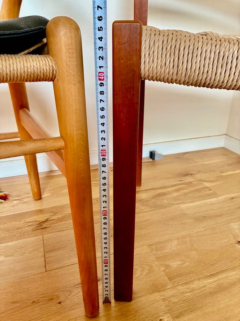 極美品　J.L.Moller jlモラー チーク材 ウェグナー　yチェア