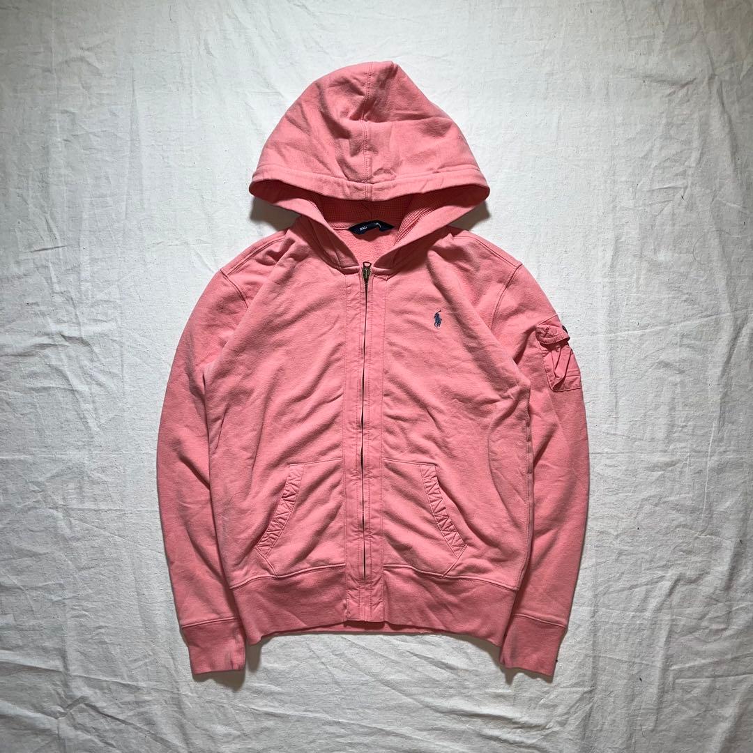 Y2K Ralph Lauren ラルフローレン　ポニー　パーカー y2k ラルフローレン パーカー ビックポニー ネイビー 平成ギャル 海外