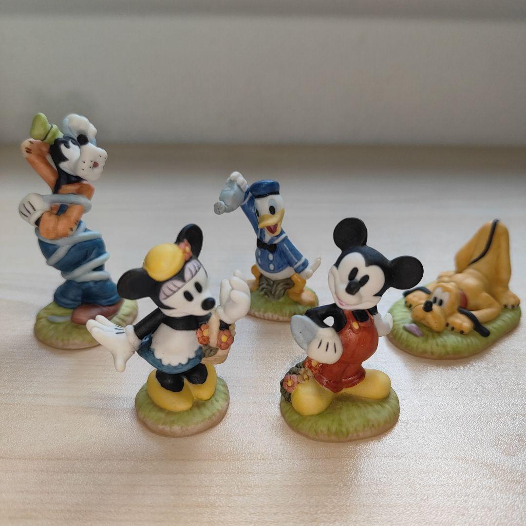 加藤工芸　ディズニー　箱庭　フィギュア　置物　ミッキー　ミニー　ドナルド Yahoo!オークション -「加藤工芸ディズニー」の落札相場・落札価格