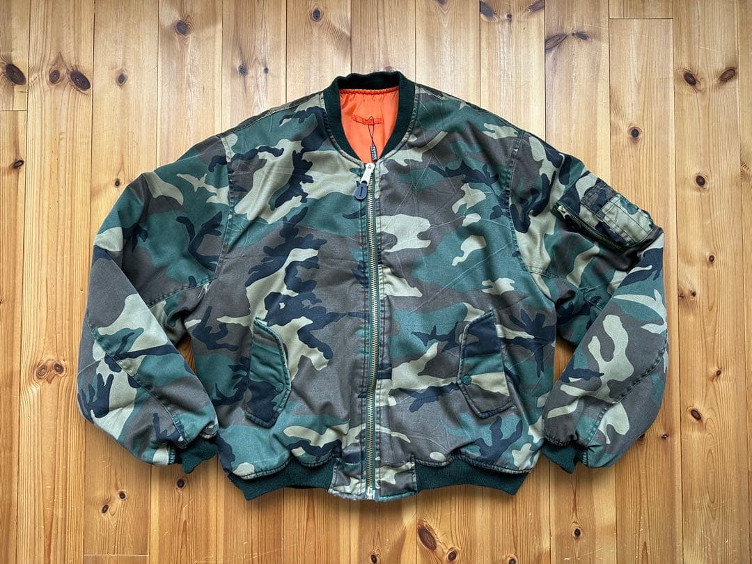 RAF SIMONS 元ネタ FOSTEX GARMENTS MA-1 XXL - メルカリ