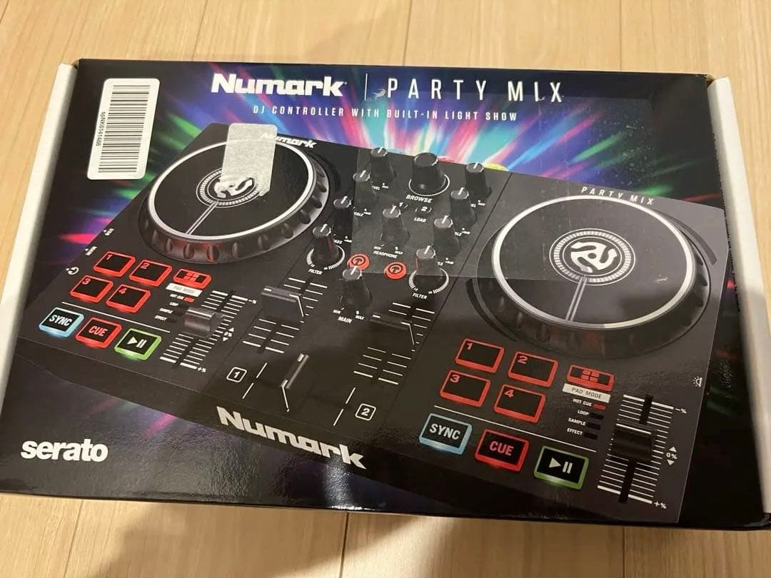 【未開封•新品】Numark Party Mix DJコントローラー Amazon.com: Numark Party Mix II DJ Controller with Lights, 2 Decks