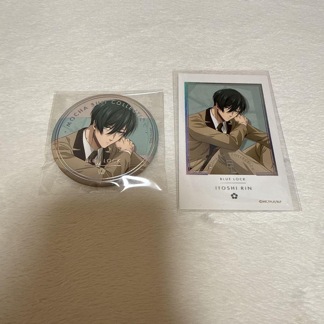ブルーロック 糸師凛 MOCHA SUIT 缶バッジ フォト風カード - メルカリ