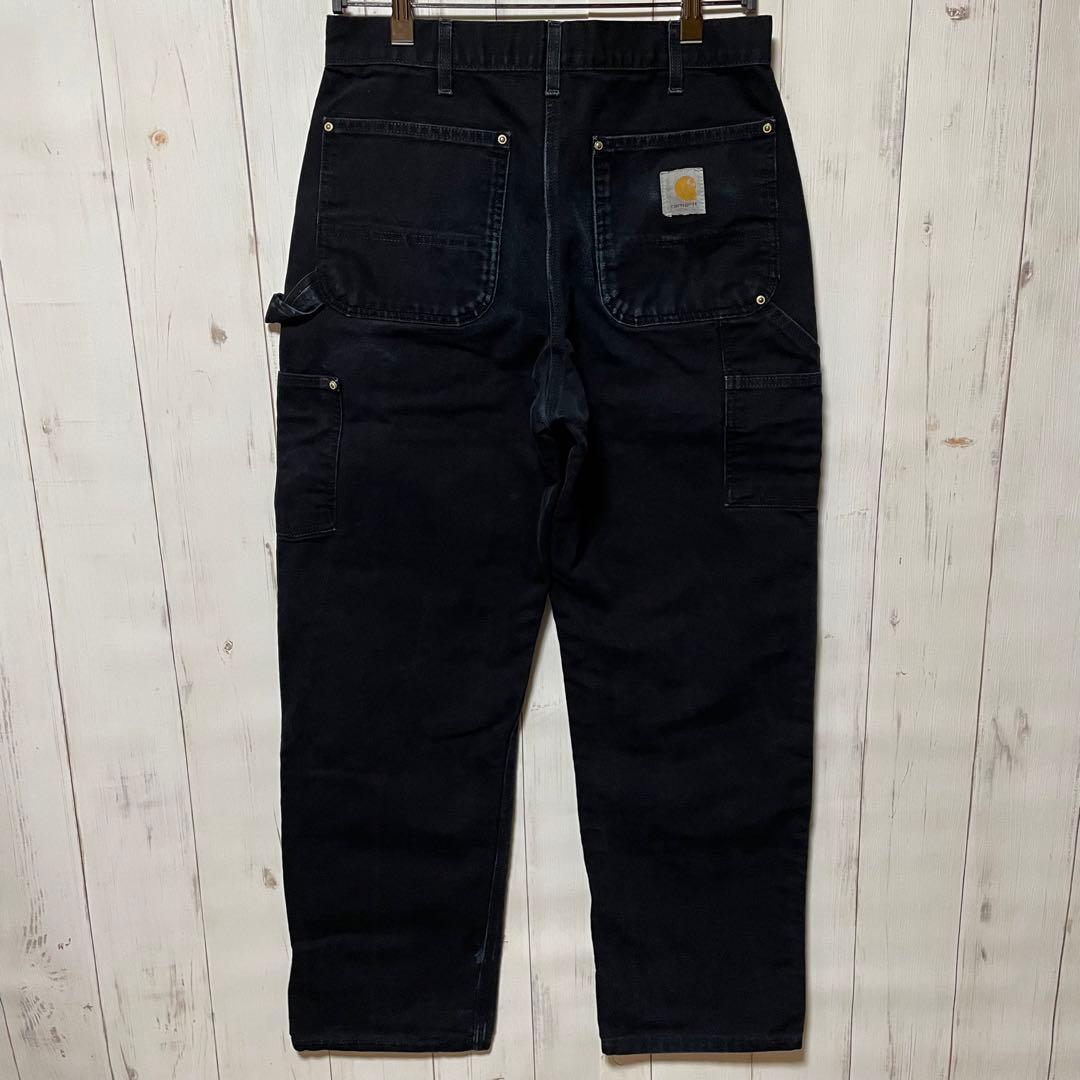90s Carhartt カーハート ダブルニー ブラック ダック パンツ - メルカリ