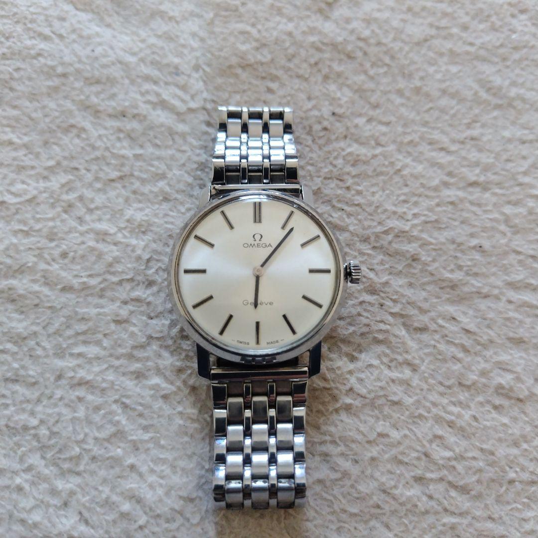 OMEGA ジュネーブ （不動品） Yahoo!オークション - 動作未確認 オメガ OMEGA ジュネーブ Geneve シ