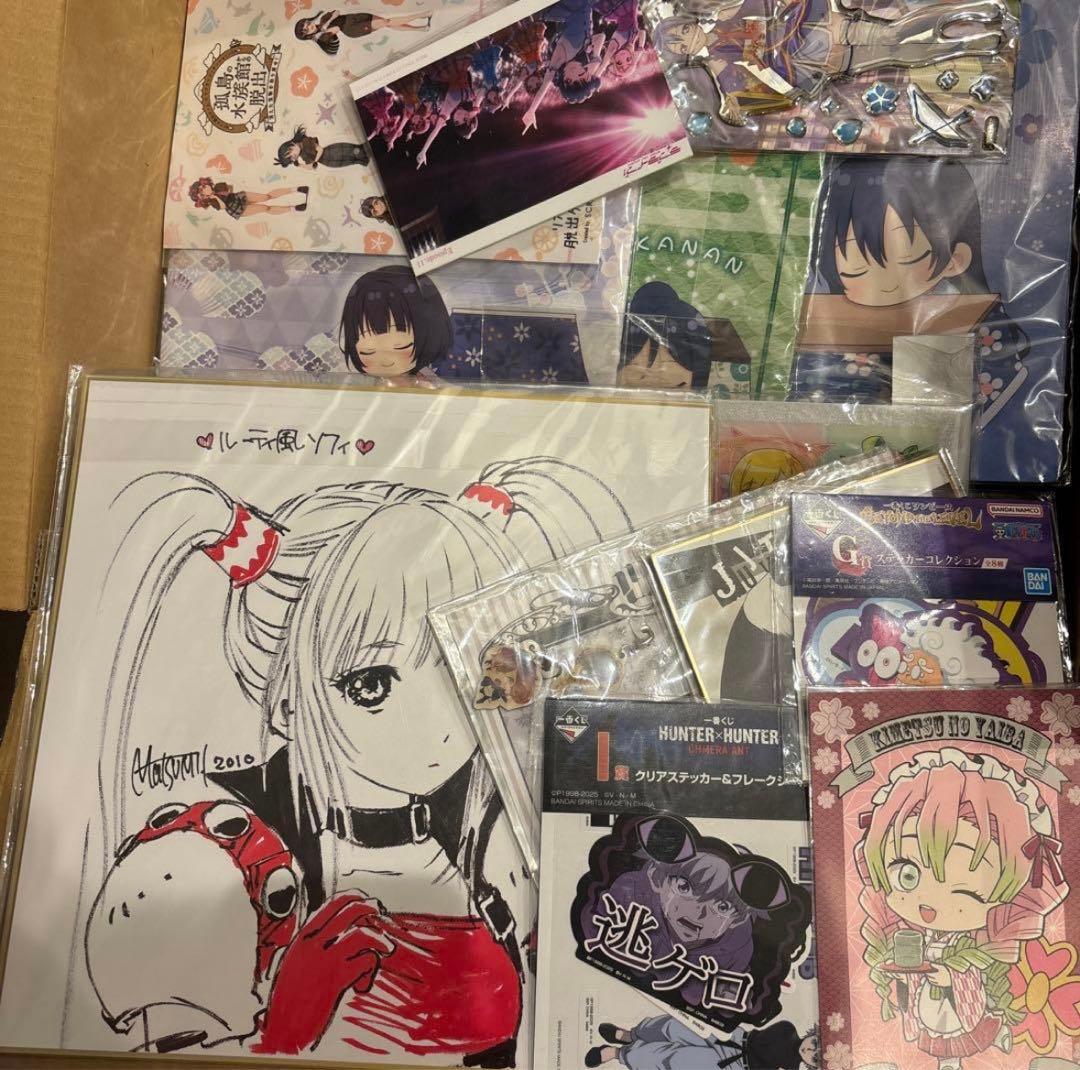 鬼滅の刃 ワンピース ラブライブ アニメグッズ まとめ売り 大量 1500点以上