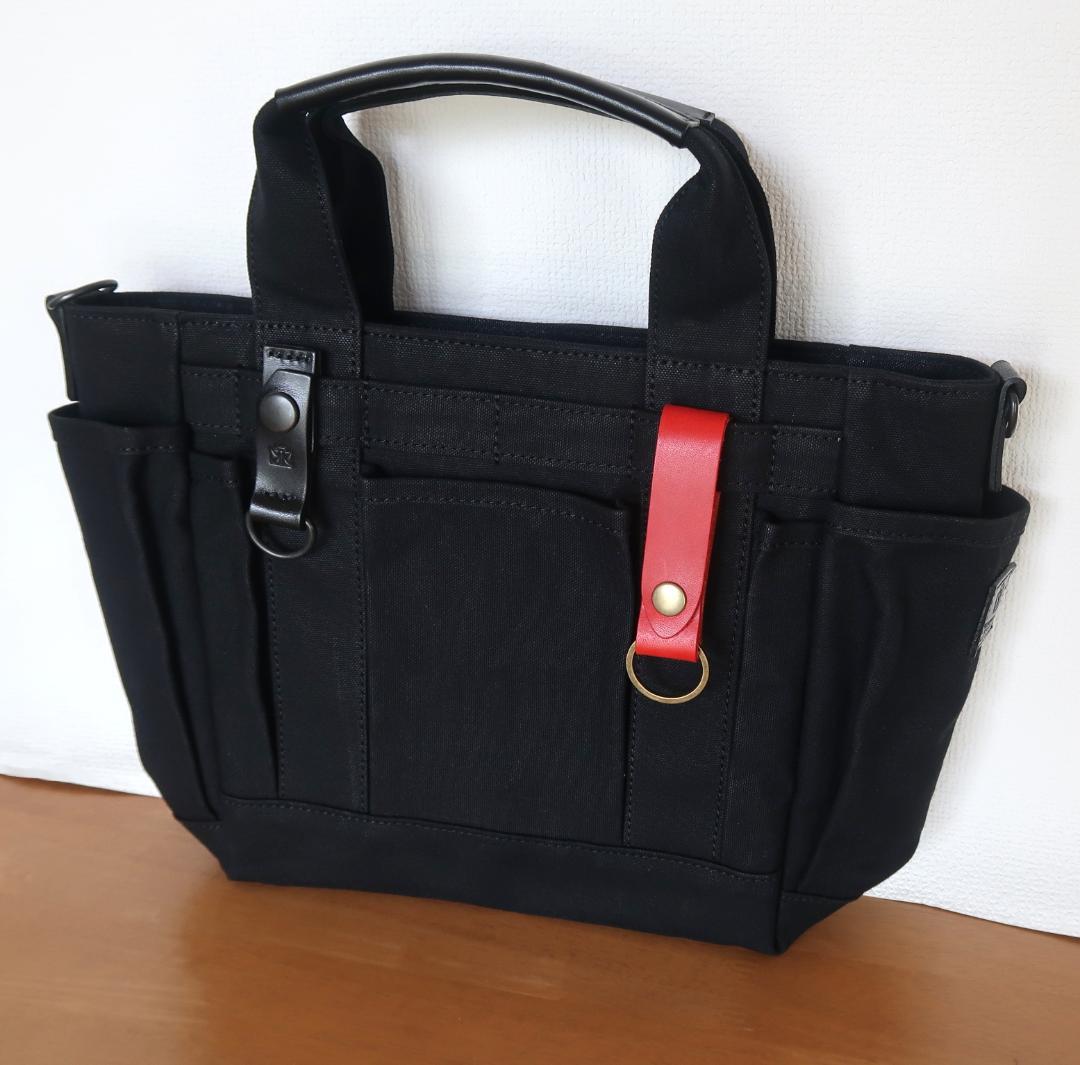 新品 カワニシカバン ブラックマニア grabe mini グレーブミニ 帆布