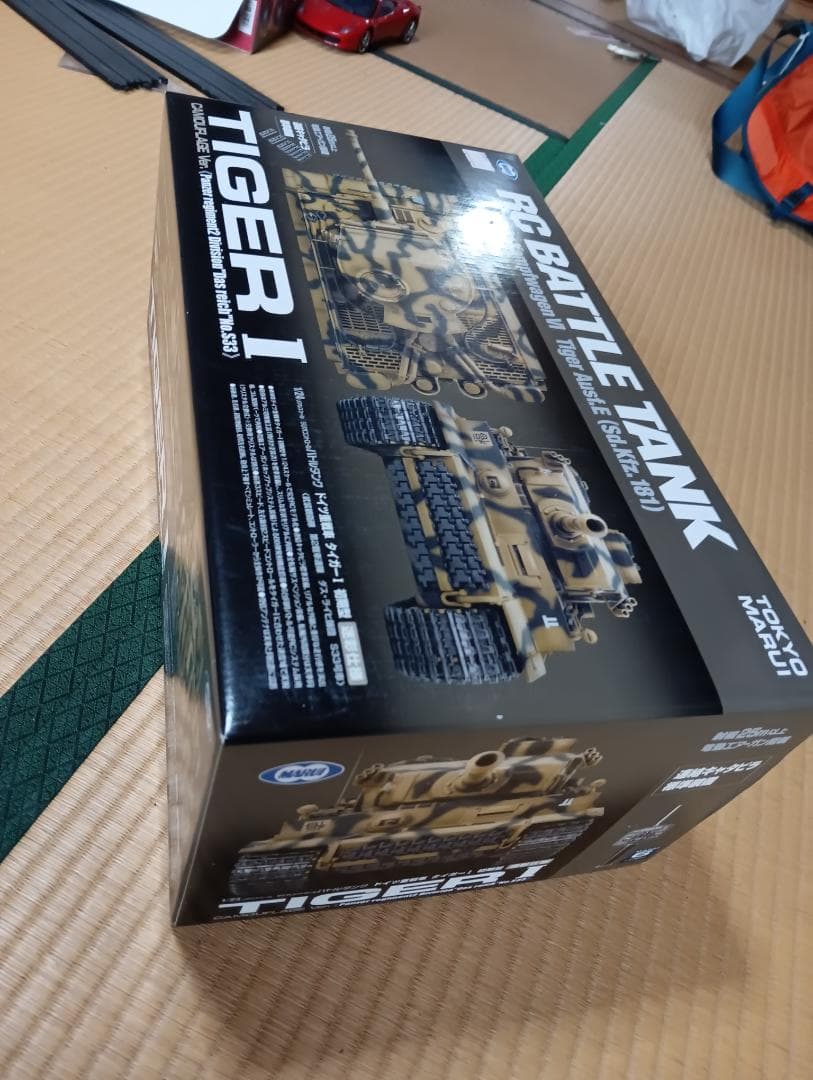 東京マルイ RCバトルタンク TIGER I 迷彩 - メルカリ