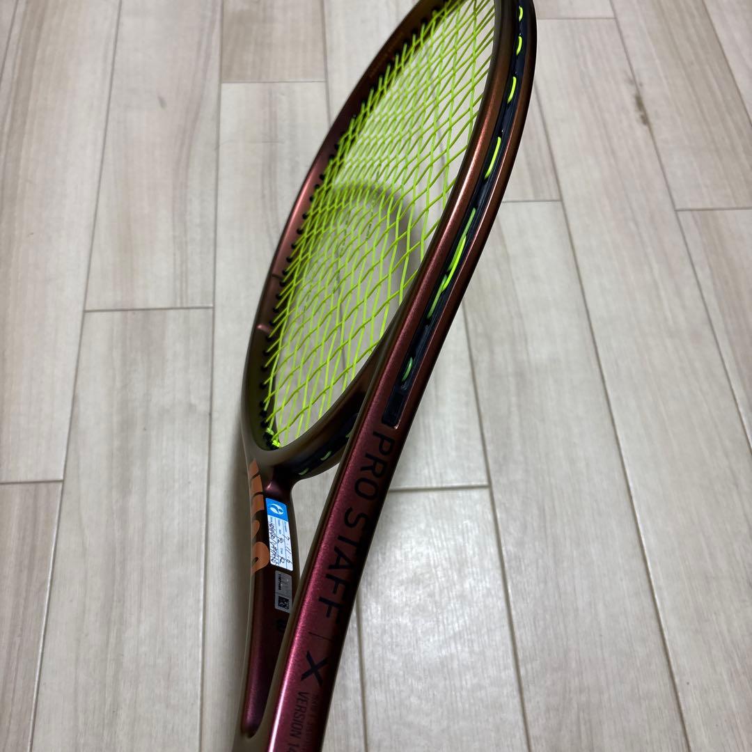 【美品】Wilson PRO STAFF X v14 G2 価格相談ください Pro Staff X V14 Tennis Racket | Wilson Sporting Goods