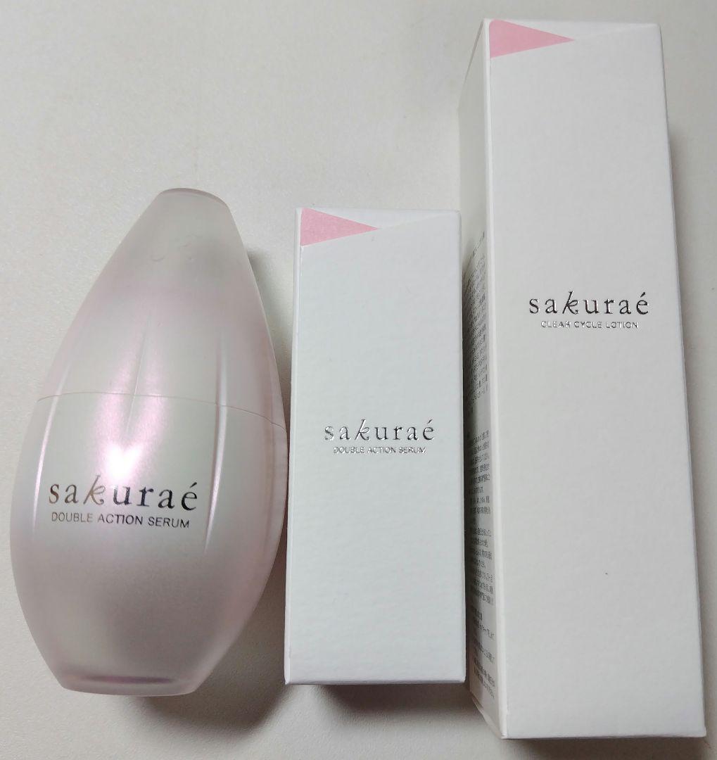 サクラエ ダブルアクションセラム 33ml　クリアサイクルローション 120ml クリアサイクルローション｜製品紹介｜サクラエ｜大塚製薬スキンケア 通販