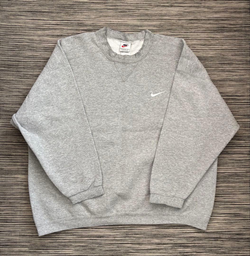 USA製！NIKE ナイキ スウェット グレー 灰色 アメリカ製 7分丈 銀タグ