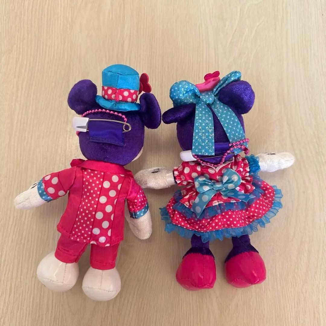 最安値】ミニーのファンダーランド ぬいぐるみバッジ ミッキー＆ミニー