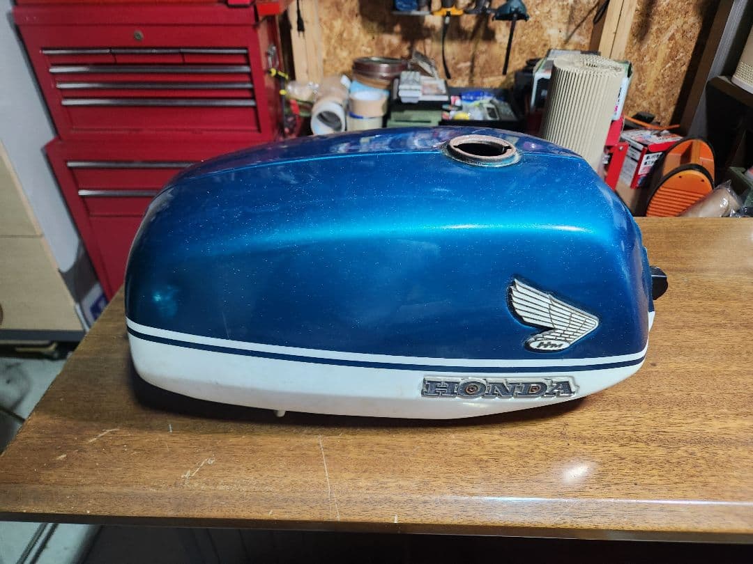 ホンダ CB175 タンク CB125 TROOPER TANK - HONDA CB175 & CL175 - RARETRO MOTO - Handbuilt