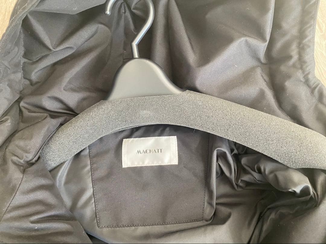 未使用級 MACHATTダウンジャケット ブラック Fサイズ マチャット