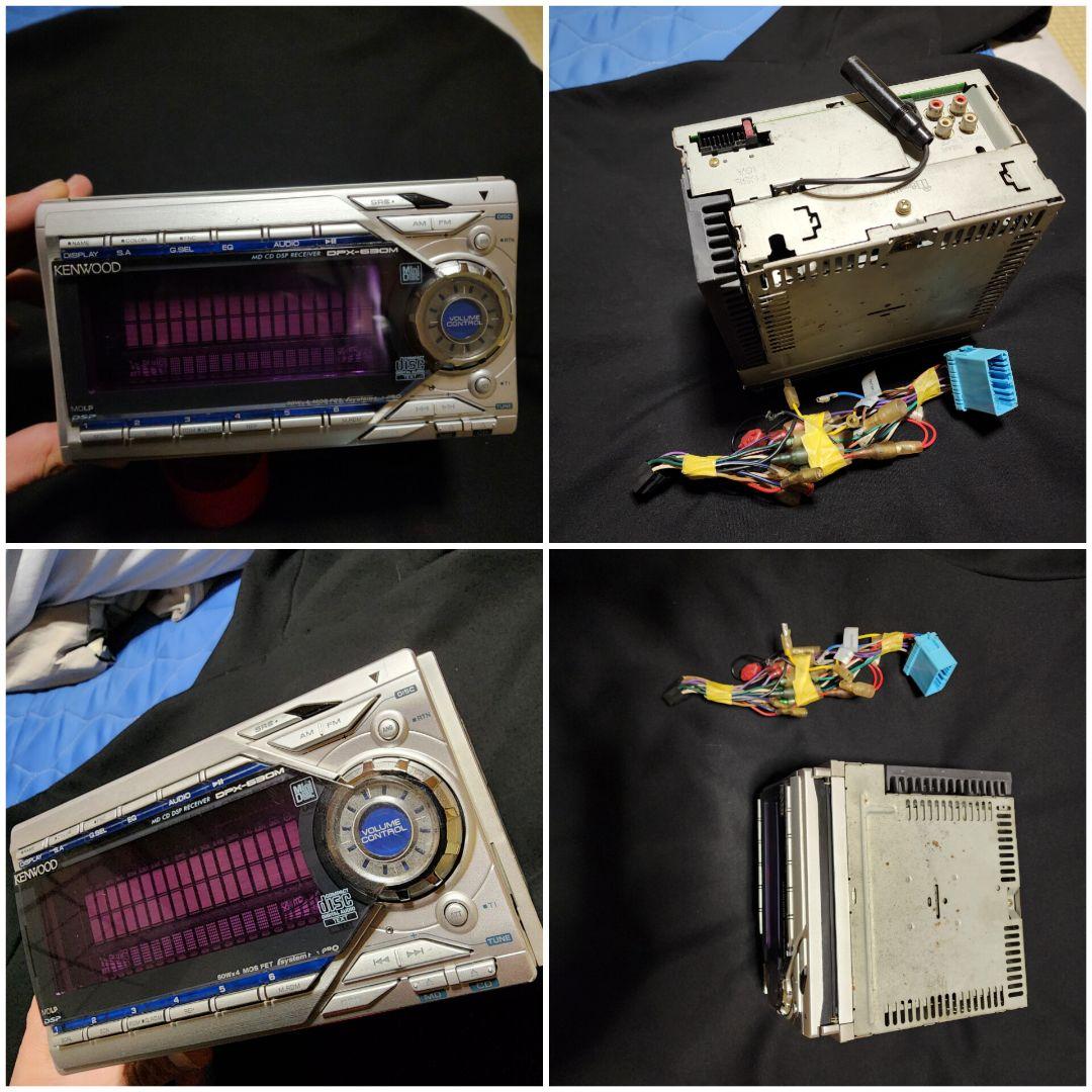 KENWOOD DPX-630M CD/MD 2DIN カーオーディオ