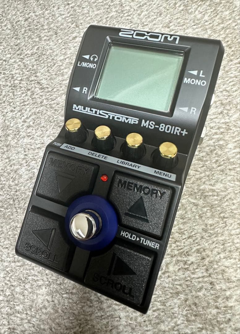Zoom MS-80IR+ アンプ＆キャビネットシミュレーター ZOOM MS-80IR+ MultiStomp エフェクター マルチストンプボックス