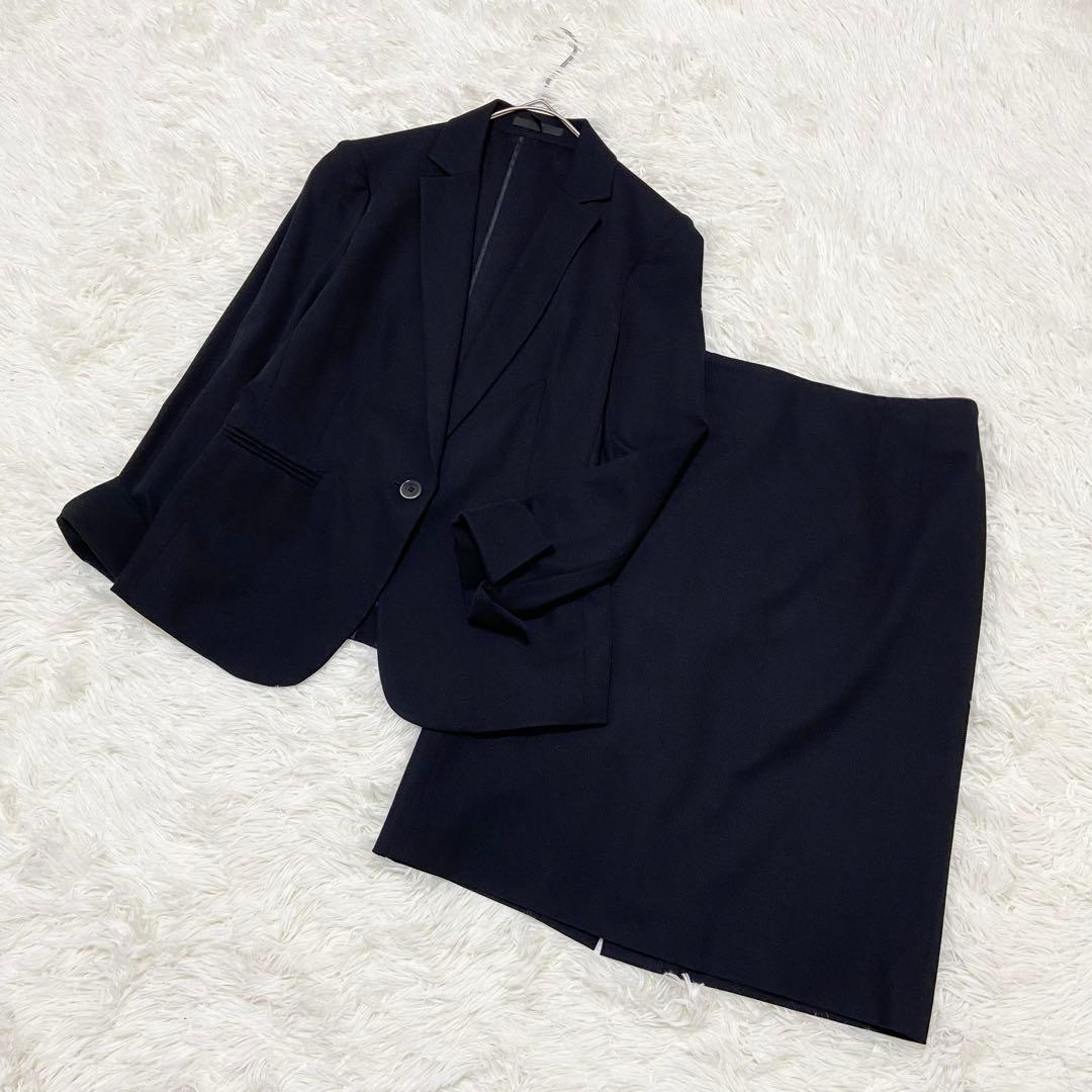 mari様【極美品】iCB《洗える》スカートスーツ セットアップ ストレッチ