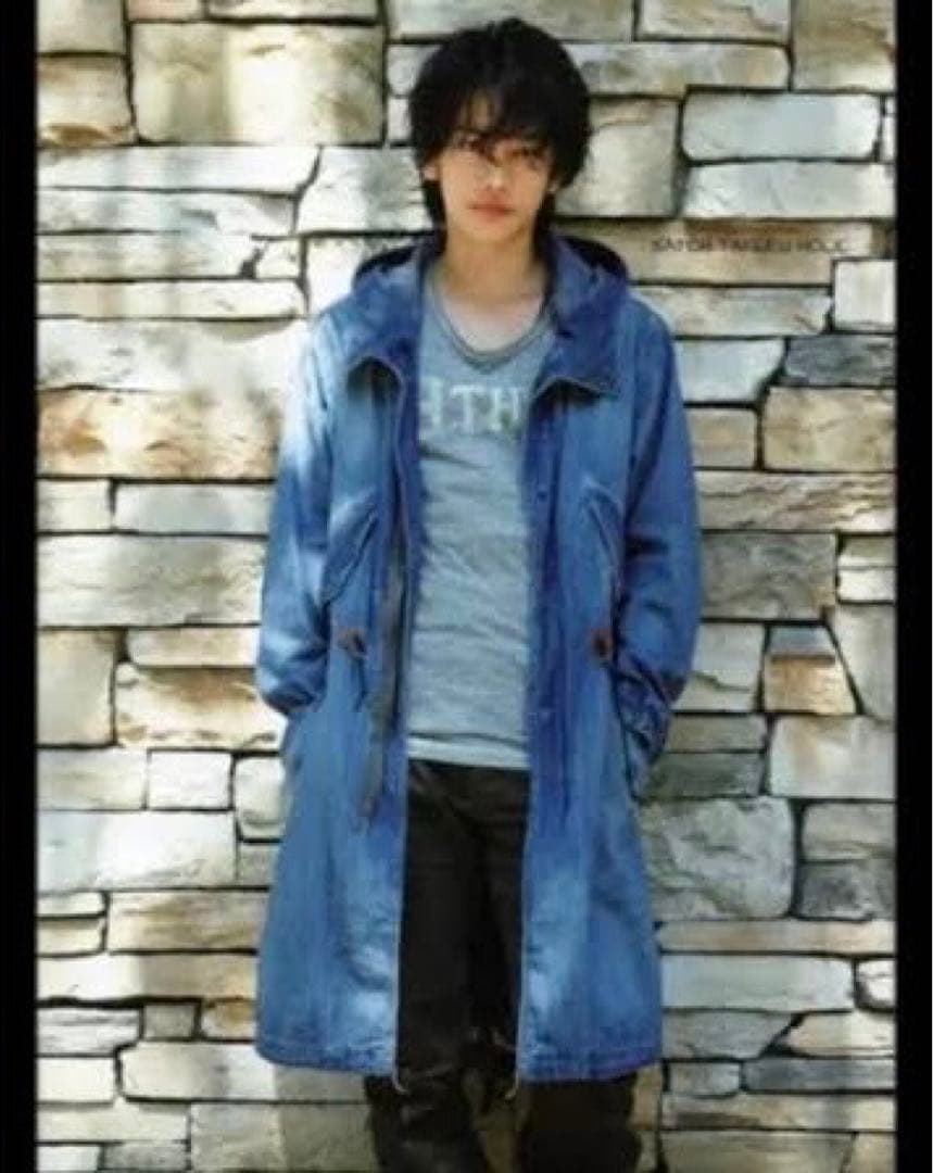 美品✨佐藤健着用】Johnbull ジョンブル デニム モッズコート M - メルカリ