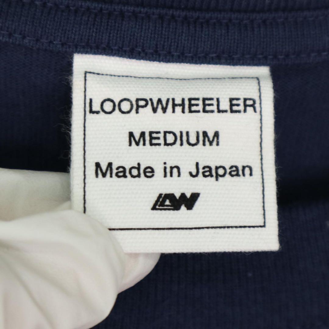 ループウィラー W337リラックスフィット ロングスリーブ ネイビー【M】