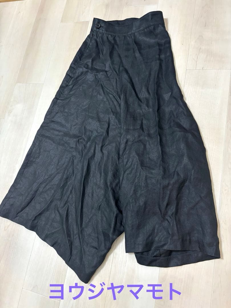 ヨウジヤマモト　レディース　スカーチョ　ガウチョパンツ スカーチョ ガウチョパンツ レディース 春服 スカーツ ワイドパンツ