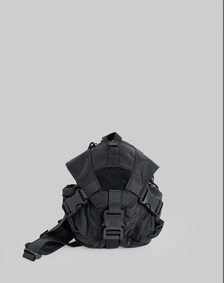 1017 ALYX 9SM スモールミリタリーバックパック 1017 ALYX 9SM backpack Military black color smooth AAMBA0051FA01